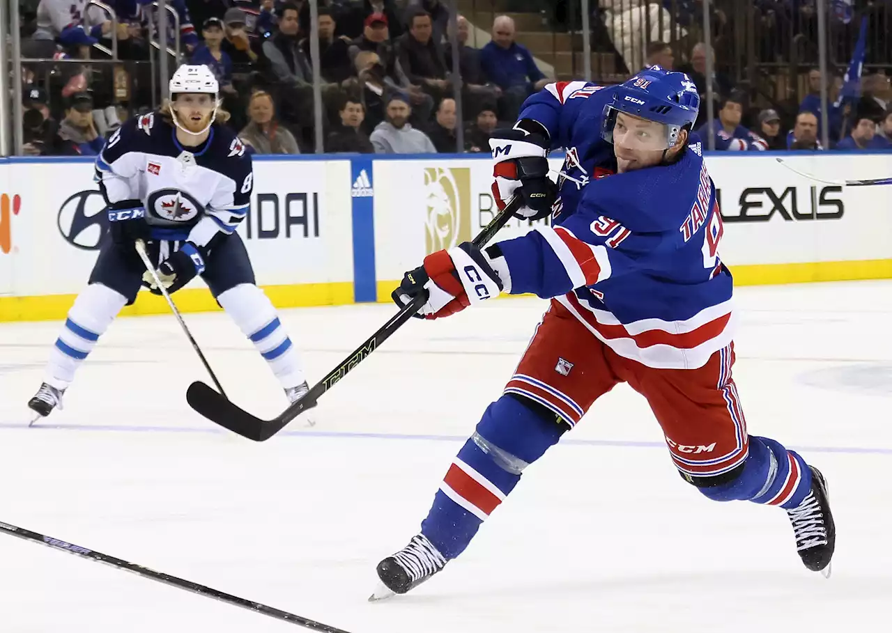 Vladimir Tarasenko gives Rangers ‘his best game’ in loss to Jets