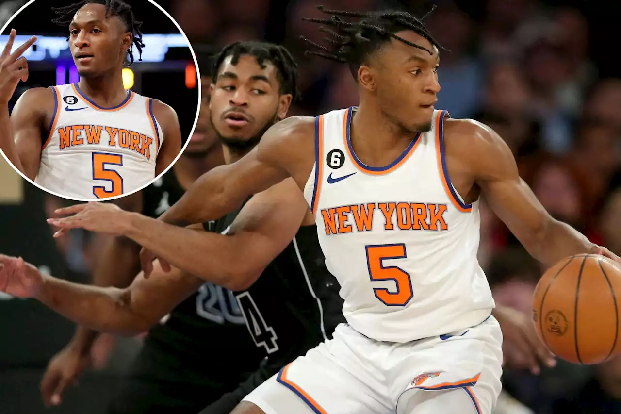 What’s behind improvement of Knicks’ Immanuel Quickley