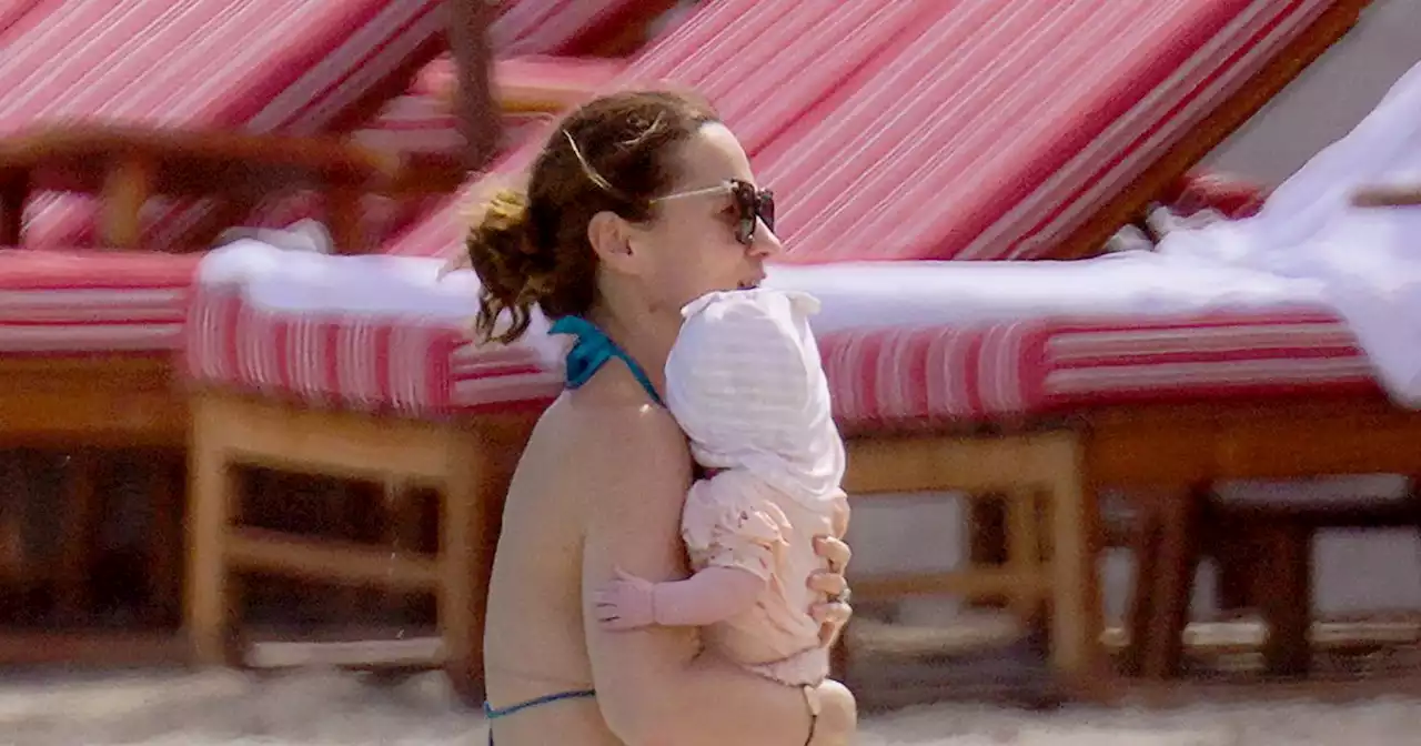 Kate's sister Pippa Middleton looks toned in bikini with new baby