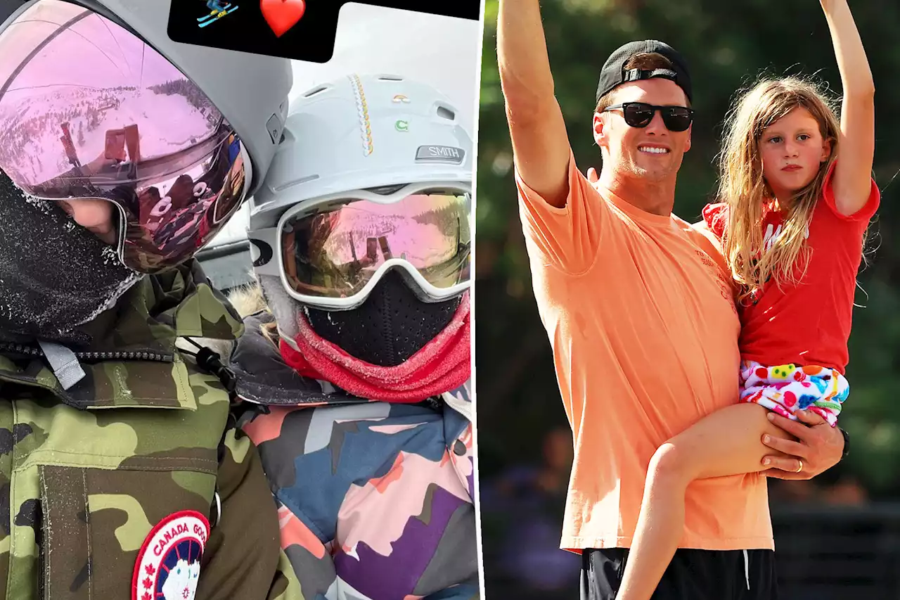 Tom Brady and Vivian, 10, have ‘daddy daughter date’ on ski vacation