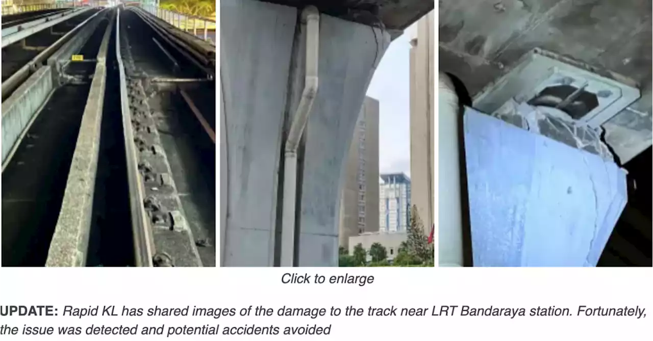 Repairs for LRT Ampang Line track between Masjid Jamek, Bandaraya will take 7 months, till Sept 2023 - paultan.org