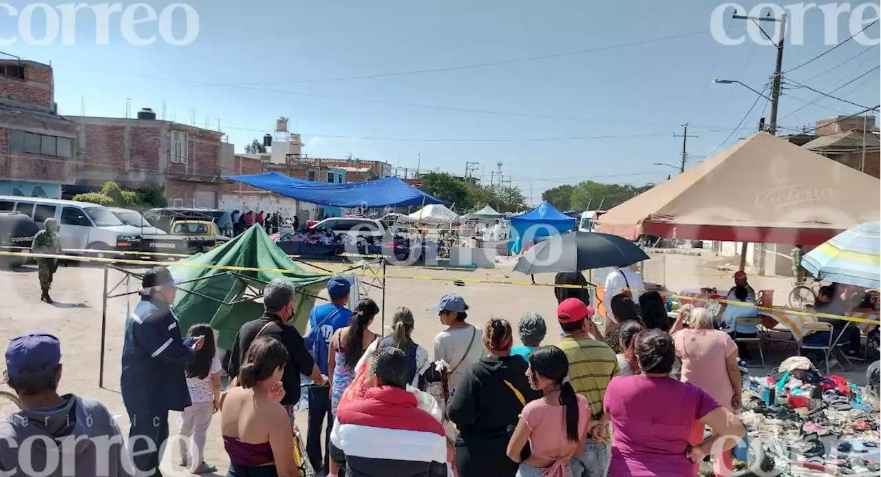 Irapuato: ataque en el tianguis de la San Martín de Porres deja 2 muertos