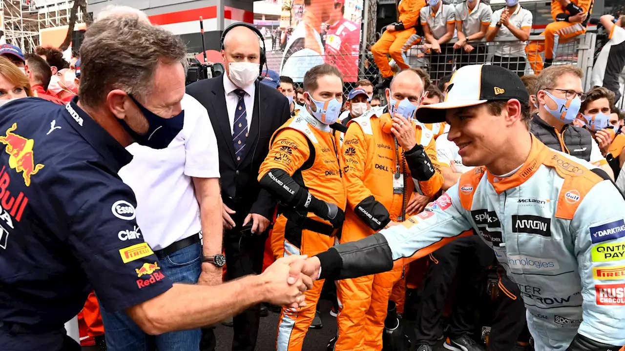 Lando Norris jokes he paid Christian Horner 'a lot' for Drive to Survive praise