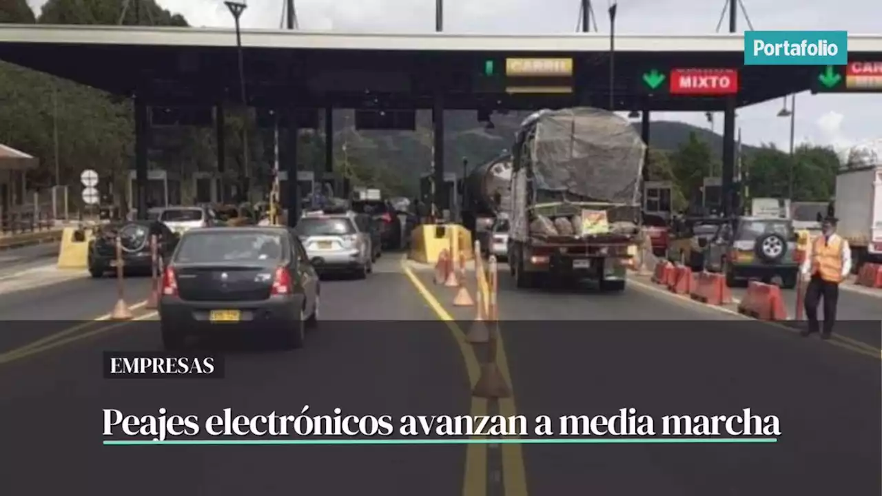 Las razones para que los peajes electrónicos avancen a media marcha