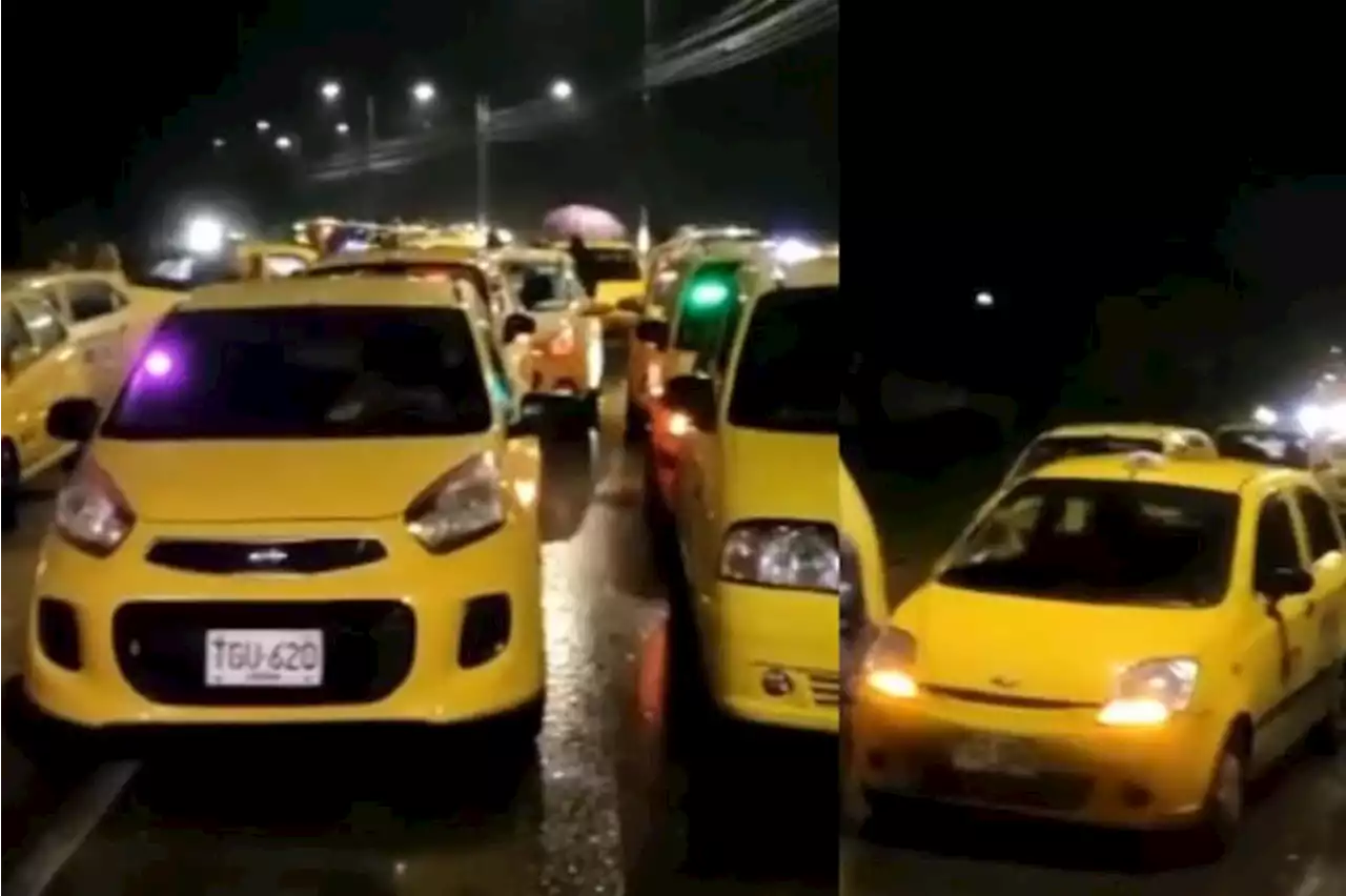 Comienza paro de taxistas en Ibagué: conozca la primera vía afectada y los demás cierres - Pulzo