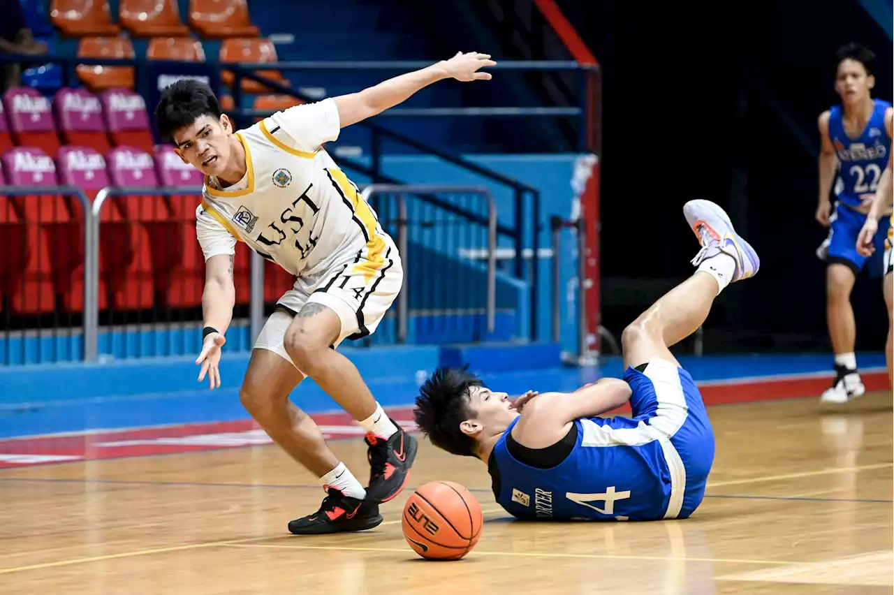 UST boosts Final 4 bid with crucial rout of Ateneo; UAAP HS hoops top 3 widen gap