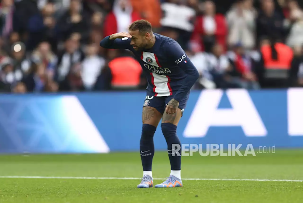 PSG Konfirmasi Cedera Pergelangan Kaki Neymar, Jalani Tes Lanjutan Pekan Depan |Republika Online