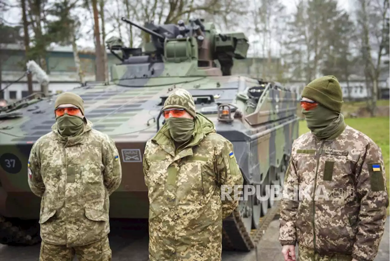 Tentara Ukraina: Tank Leopard Seperti Mercedes Benz |Republika Online