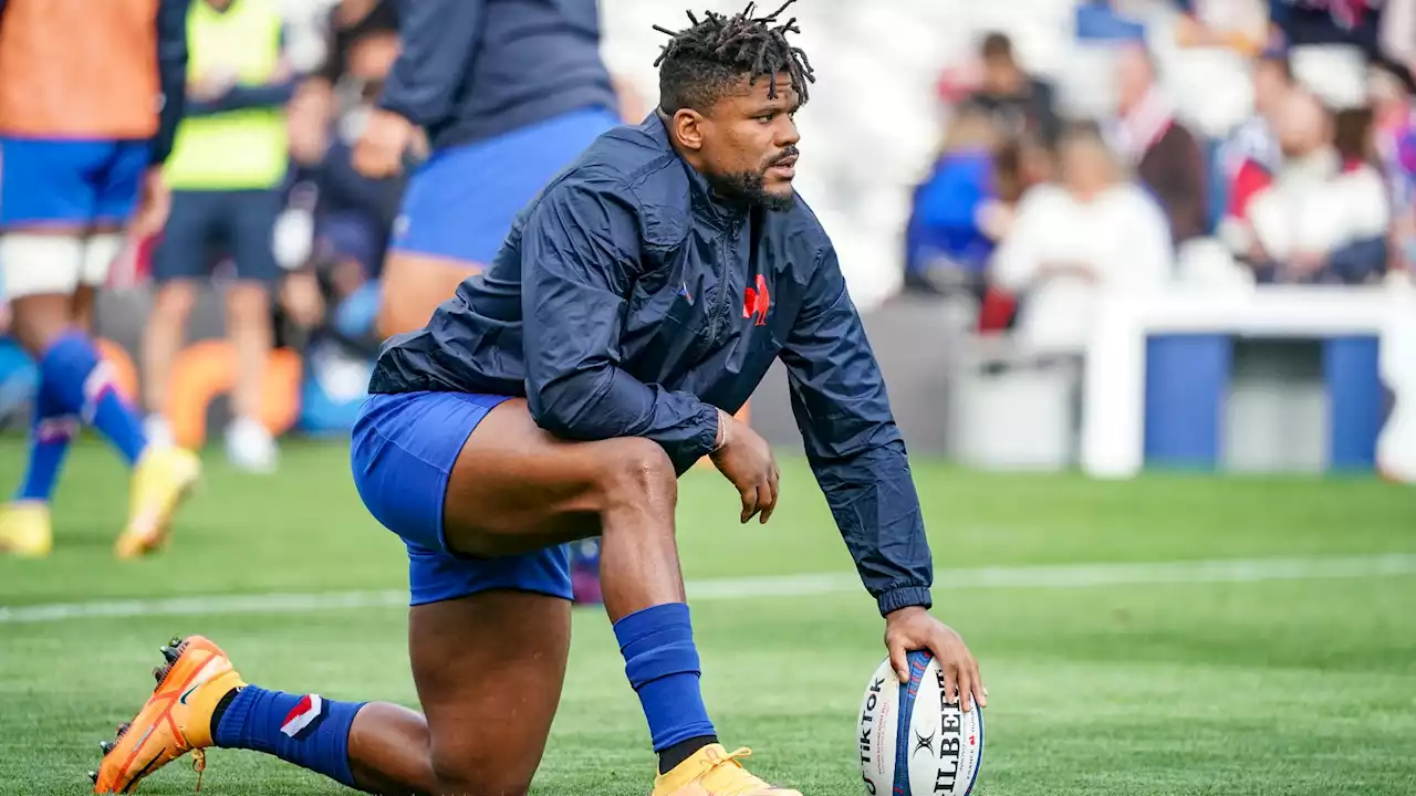 XV de France: Danty parmi les joueurs libérés avant le match contre l'Ecosse