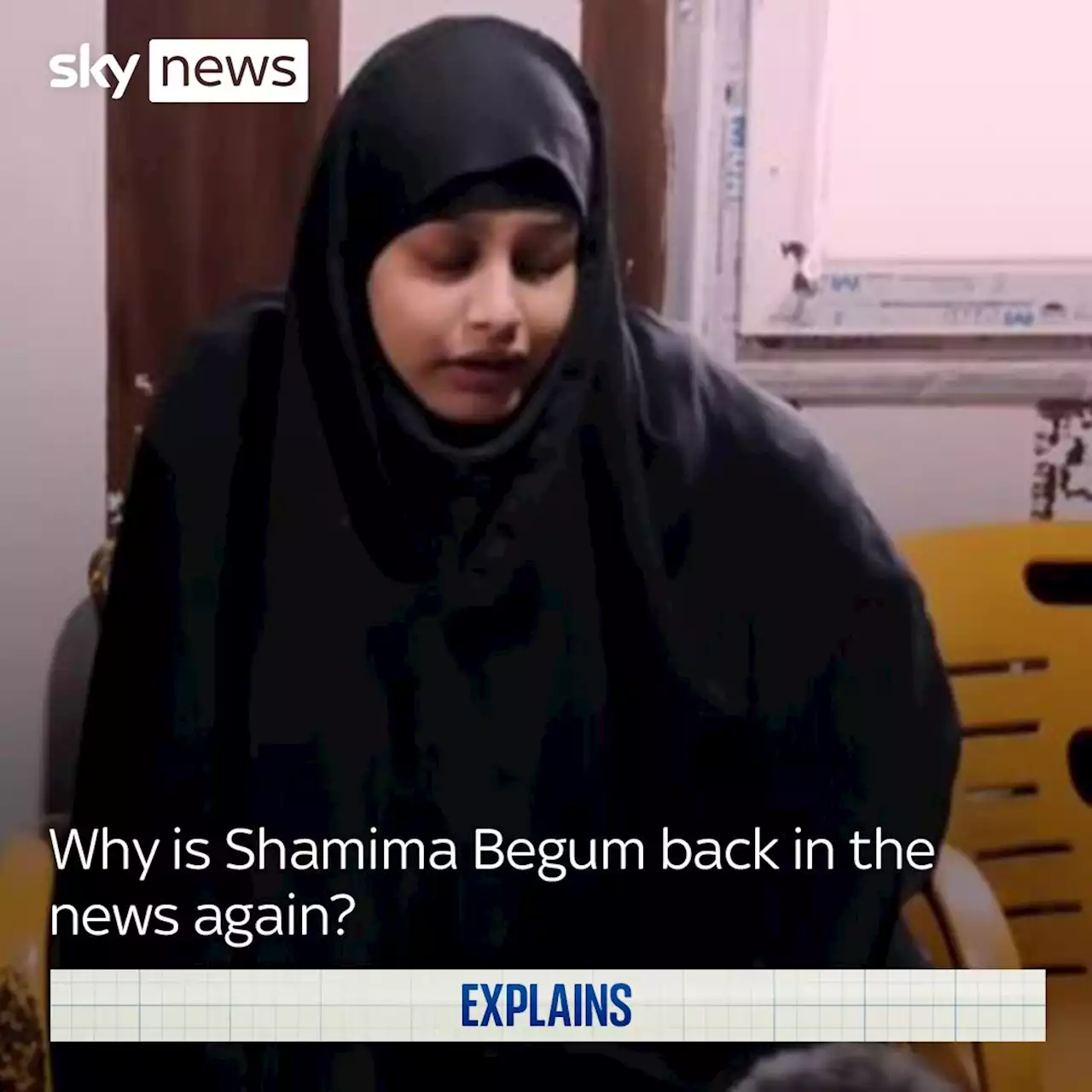 Shamima Begum to find out today if she is allowed back in the UK