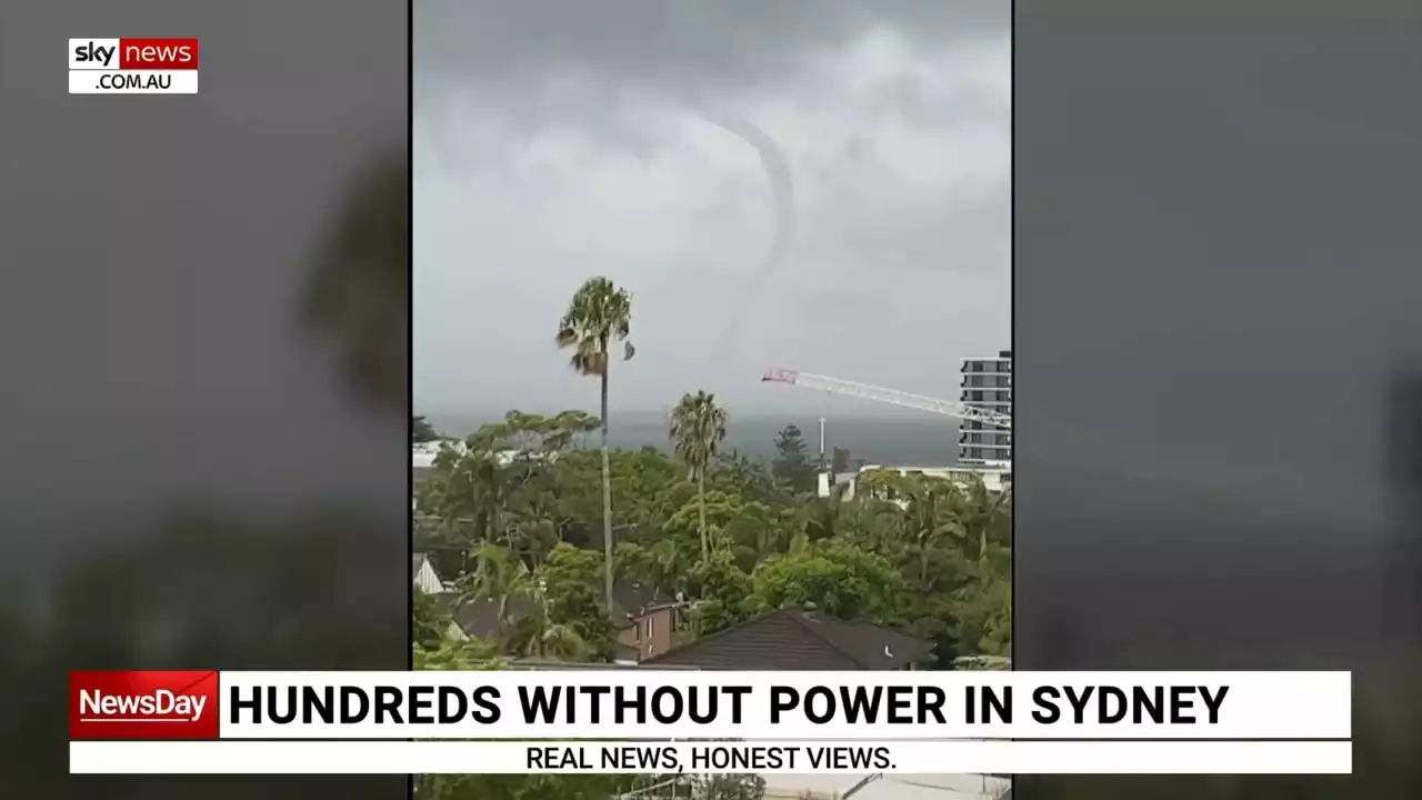 Hundreds without power in Sydney after powerful storm