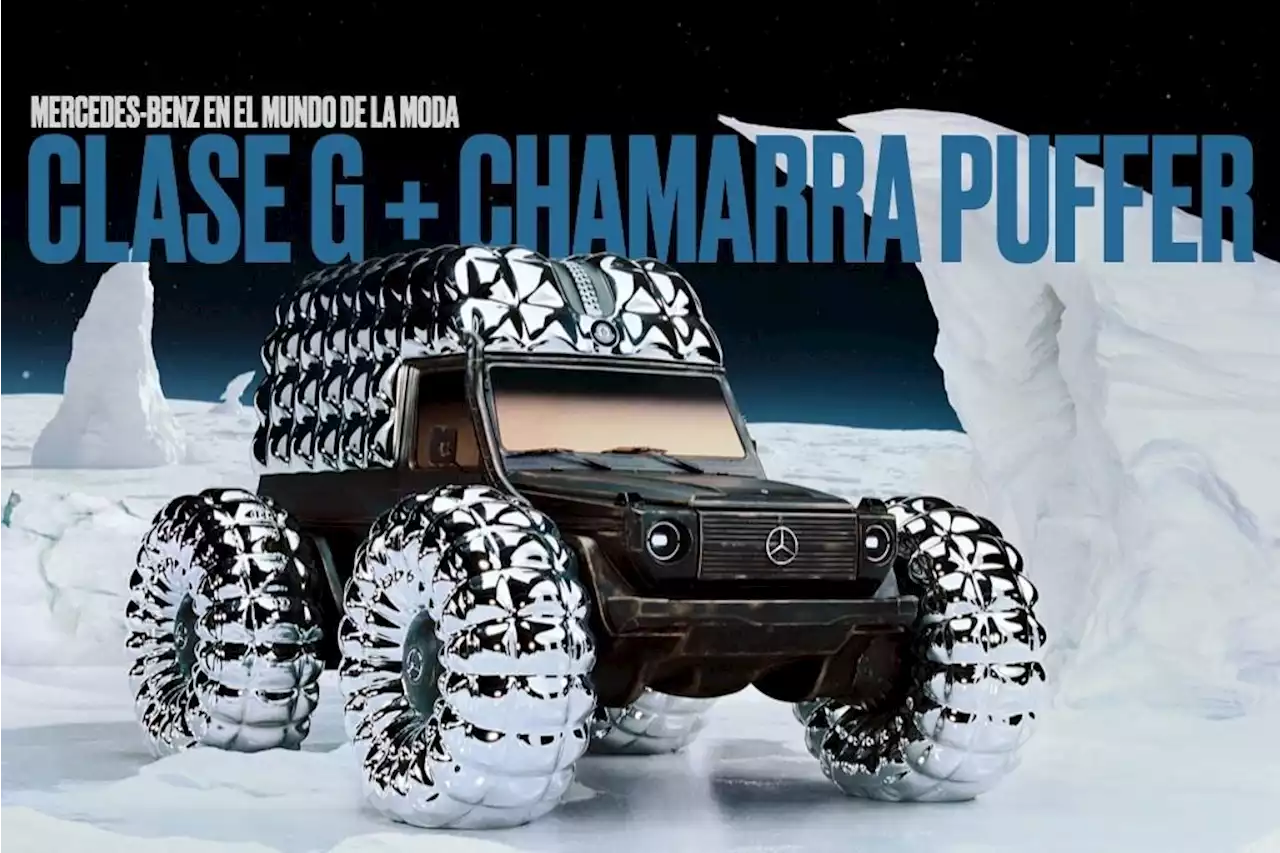 Mercedes-Benz Clase G + Chamarra Puffer=obra de arte Porject Mondo