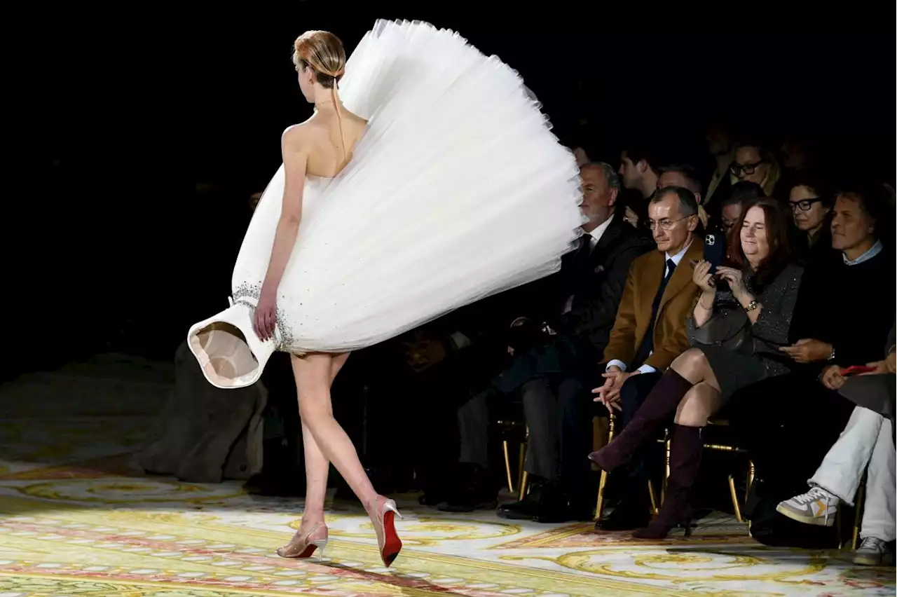 Beautiful or bizarre? Fashion designers are pushing the limits of showmanship