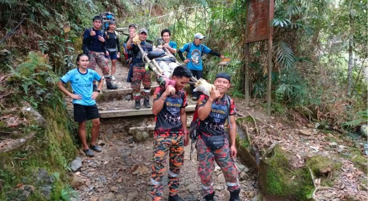 Mountain search and rescue team roped in to bring down two climbers from Mt Kinabalu