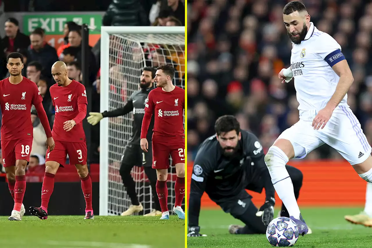 Liverpool need UCL miracle as 'nightmare' collapse sees Real Madrid hit them for five