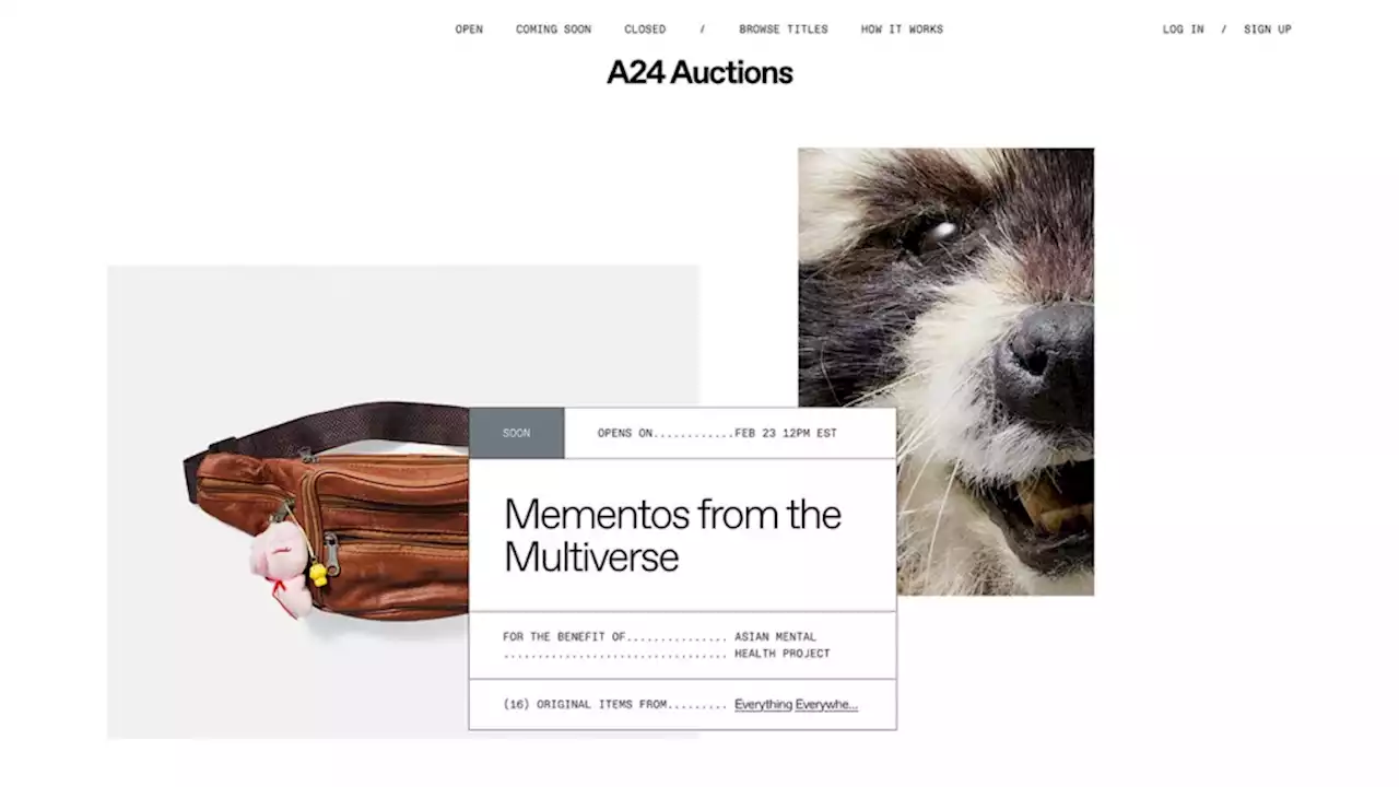 A24 Auctions ‘Everything Everywhere All at Once’ Costumes and Props for Charity