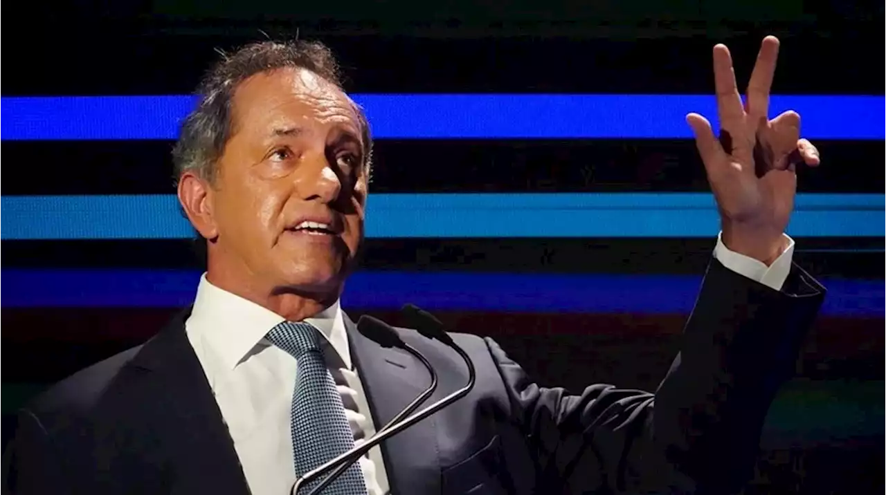 Daniel Scioli se sumó a la lista de presidenciables del Frente de Todos: “Cuentan conmigo”