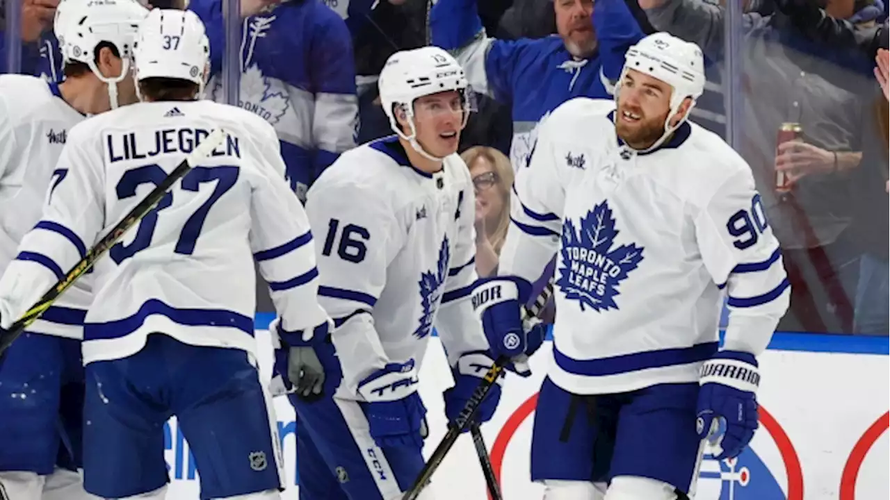 Ryan O'Reilly has hat trick, Mitch Marner five assists in Toronto Maple Leafs' win over Sabres | TSN