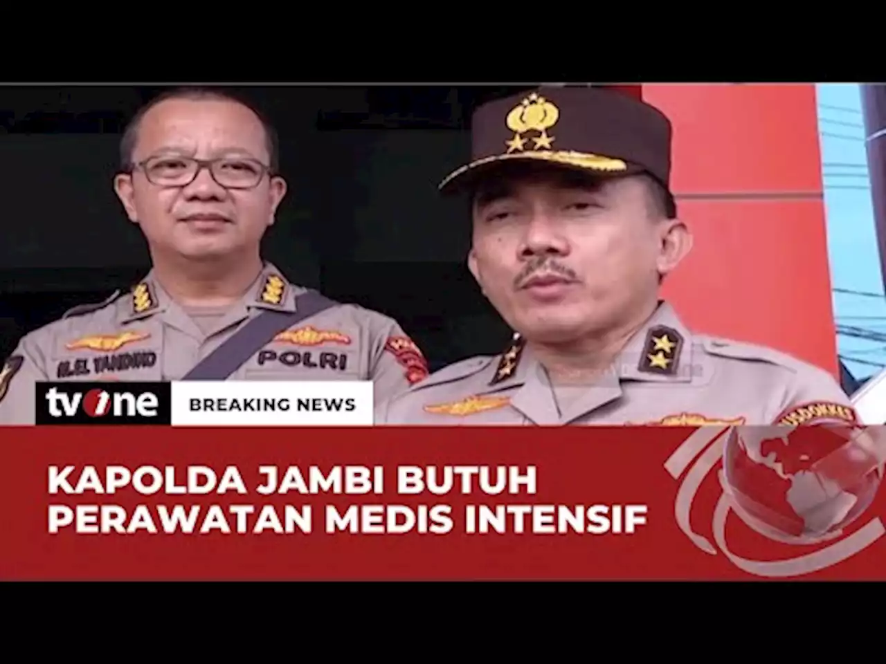 Butuh Perawatan Intensif, Kapolda Jambi Irjen Rusdi Hartono Akan Dibawa ke Jakarta - tvOne