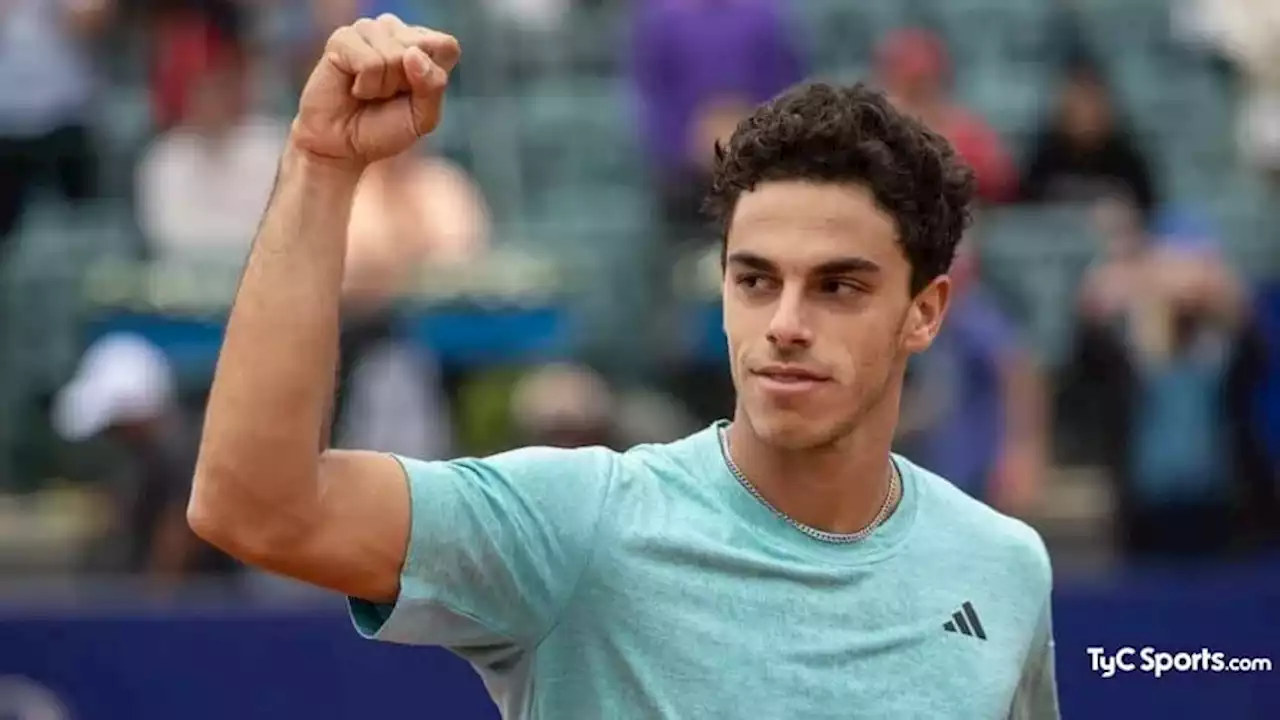 Francisco Cerúndolo, el triunfo argentino en el ATP 500 de Río de Janeiro: todos los resultados - TyC Sports