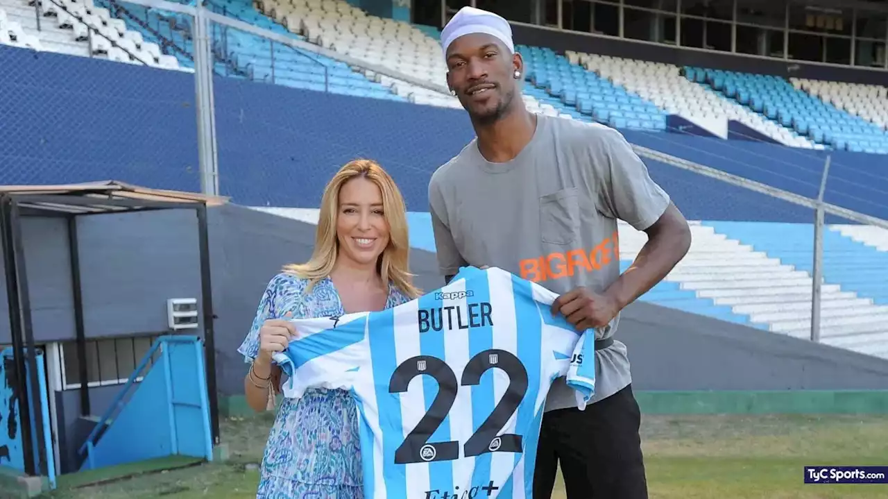 La ESTRELLA de la NBA que visitó la cancha de Racing - TyC Sports