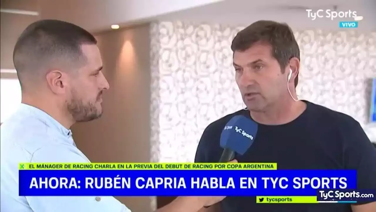 Rubén Capria, CONTUDENTE sobre las continuidades de Vecchio y Rojas - TyC Sports