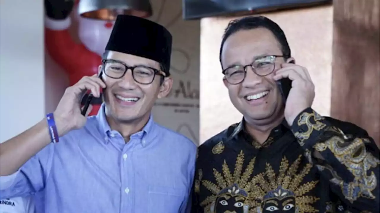 Voxpol Gaungkan Duet Anies-Sandi, Jubir PKS: Bukan Tidak Mungkin Akan Bersanding Lagi