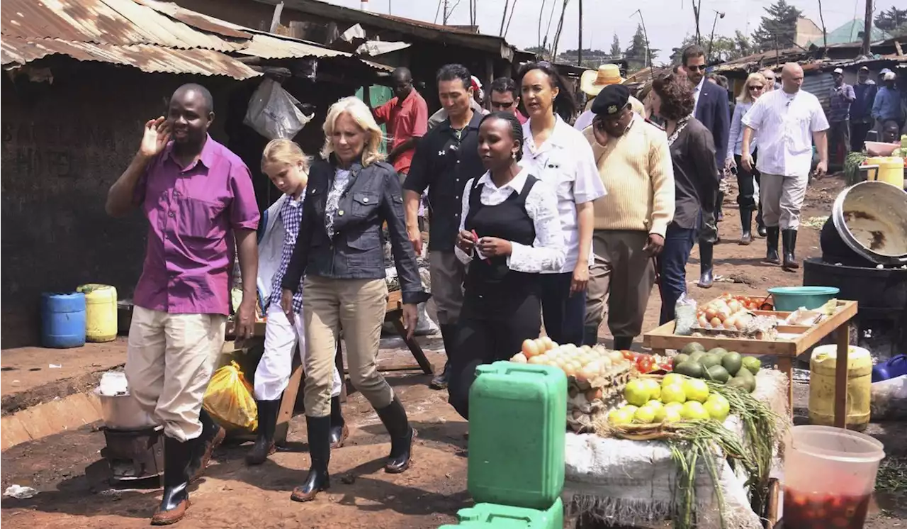 Jill Biden makes 6th visit to Africa, her 1st as first lady