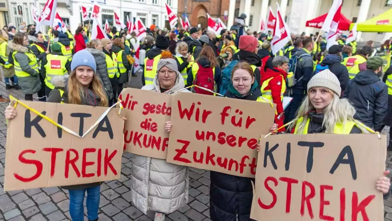 gewerkschaften drohen mit weiteren warnstreiks