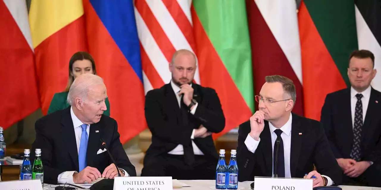 Biden Makes Show of Unity in Meeting With Eastern European Leaders in Poland