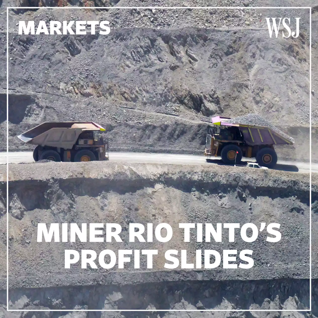 Rio Tinto Full-Year Profit, Dividend Down on Weaker Commodity Prices