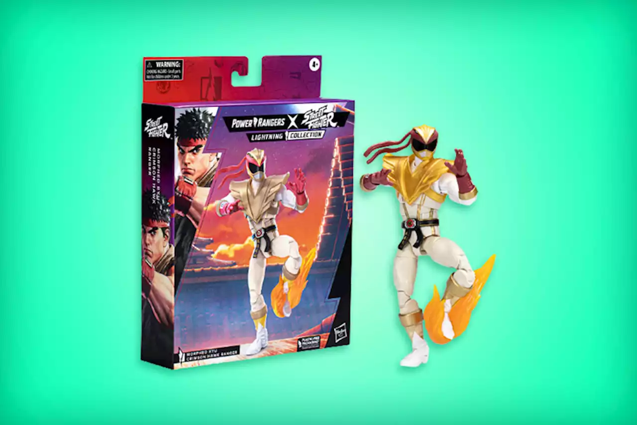 Figura de 'Power Rangers' y 'Street Fighter' ya se puede comprar con Amazon México: una versión de Ryu para todo coleccionuis