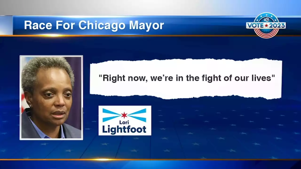 Chicago mayoral election: Some candidates dismiss Lightfoot's assertion race is down to her, Vallas