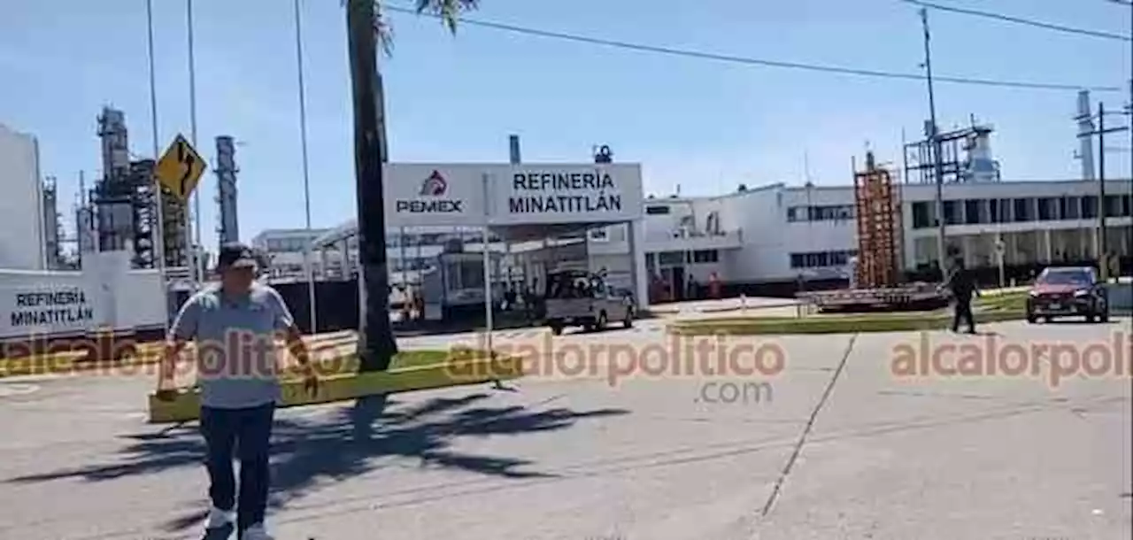 Hubo 'conato de incendio' en Refinería de Minatitlán: PC