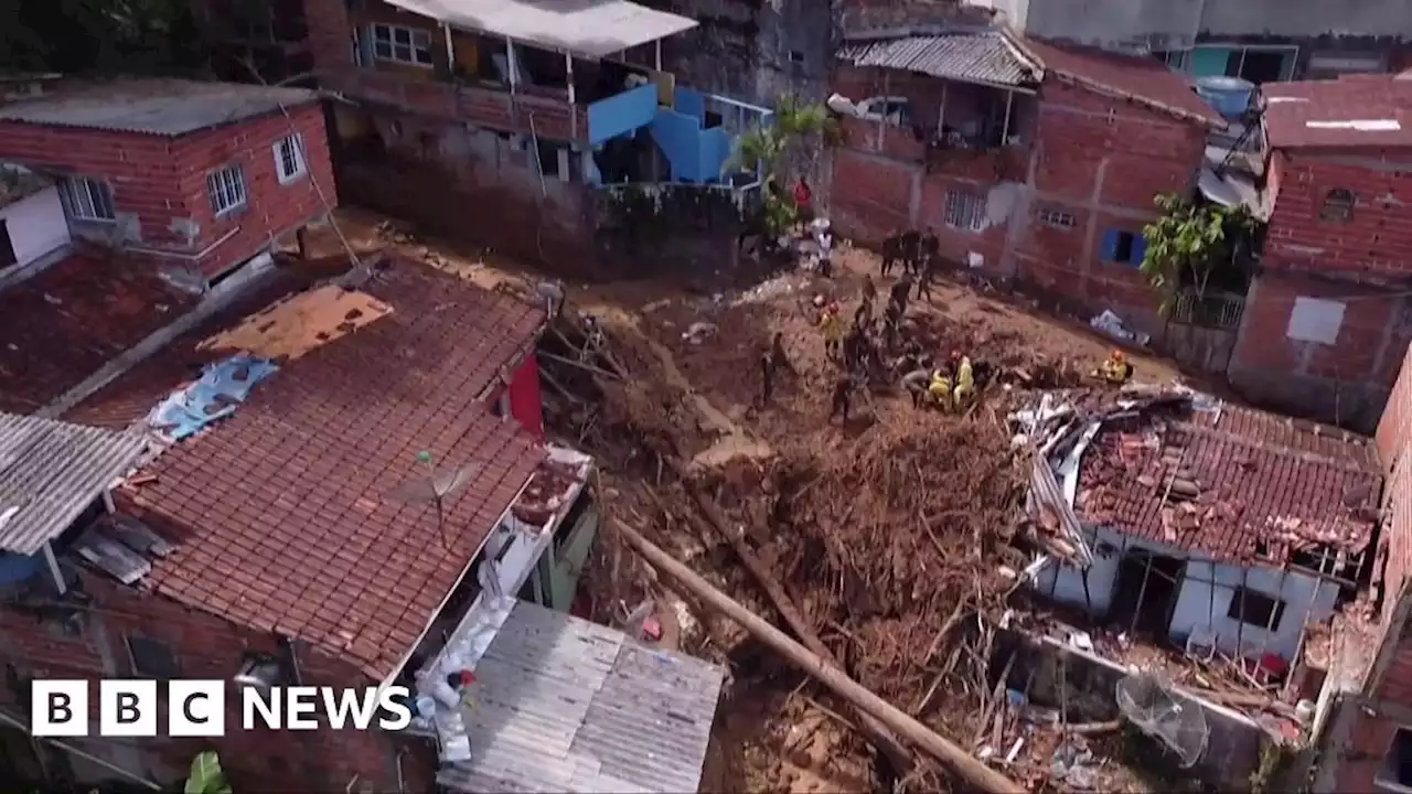 Brazil landslides: 'I knew most of the people buried'