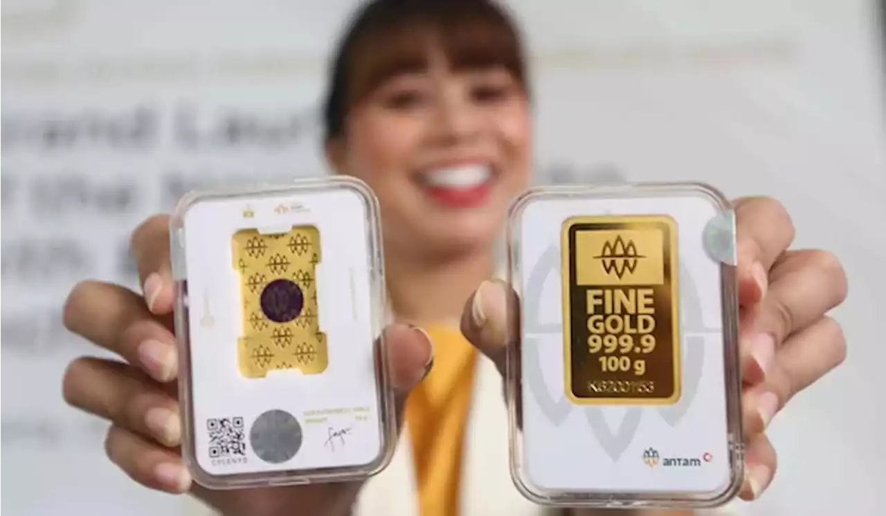 Harga Emas Antam Turun Rp 4.000 Per Gram, Ini Penyebabnya