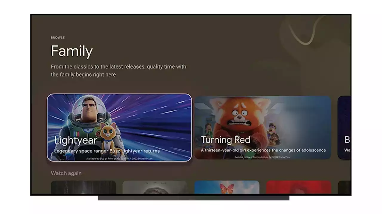 Google TV upgrades navigation, adds new content pages