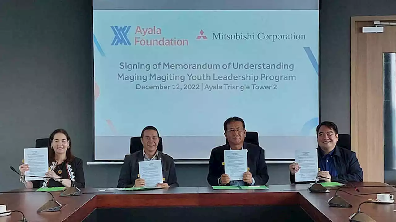 Ayala Foundation, Mitsubishi Corporation Partner For Youth Program | CarGuide.PH | Philippine Car News, Car Reviews, Car Prices