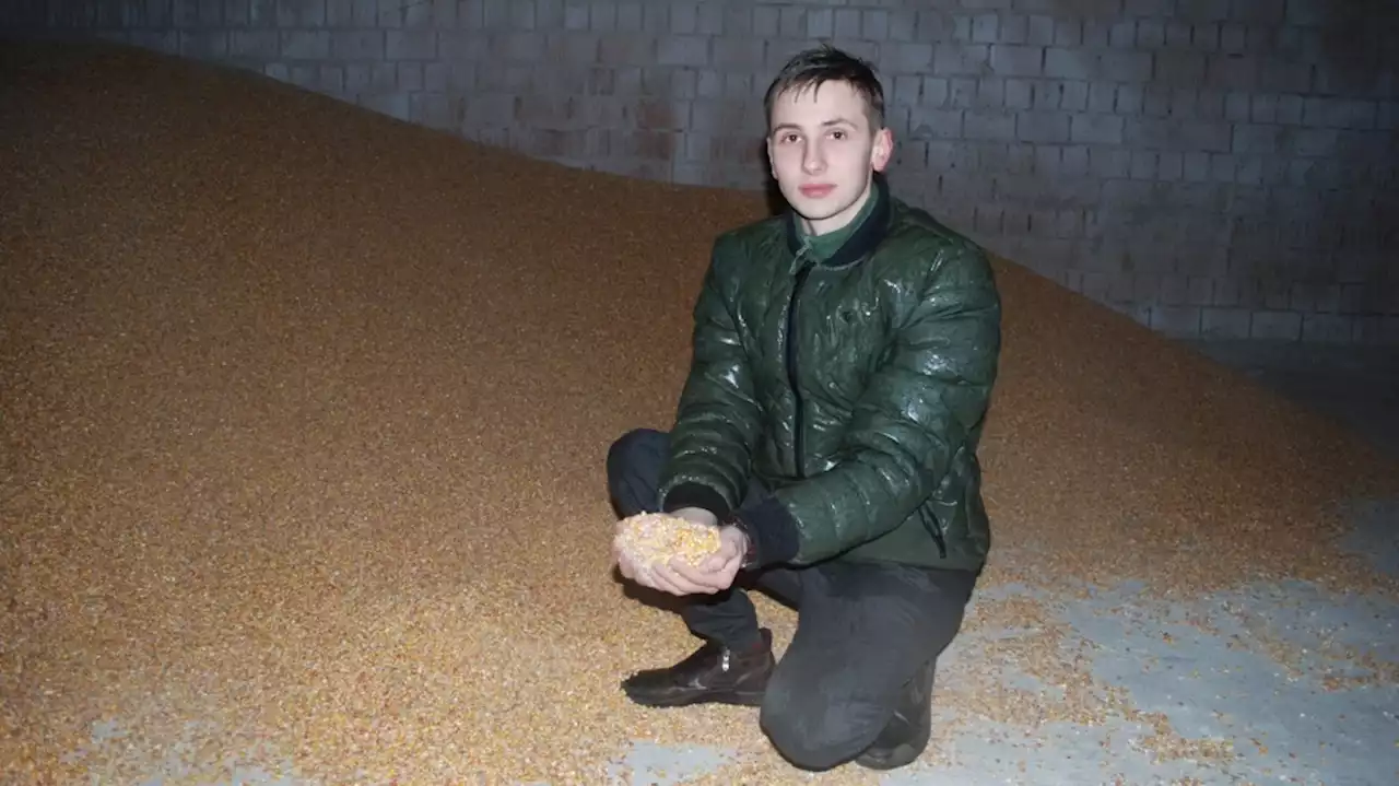 Canadian grain storage arrived just in time for Ukrainian farmer