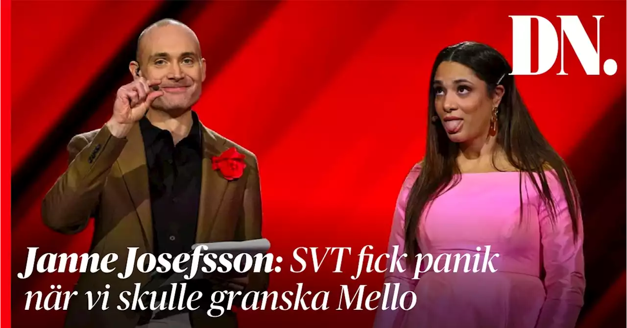 Janne Josefsson: SVT fick panik när vi skulle granska Mello