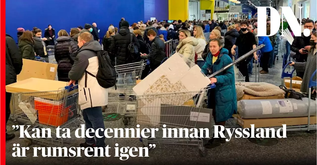 ”Kan ta decennier innan Ryssland är rumsrent igen”