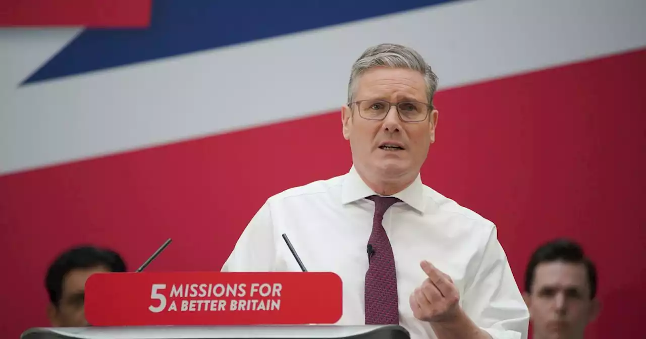 Keir Starmer promises growth for all parts of the UK under a Labour government