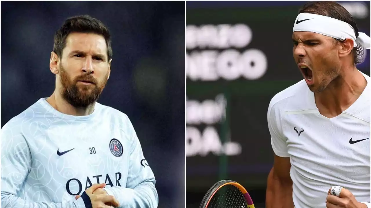 'Sin palabras': Lionel Messi le dedicó un mensaje a Rafael Nadal tras los elogios que recibió