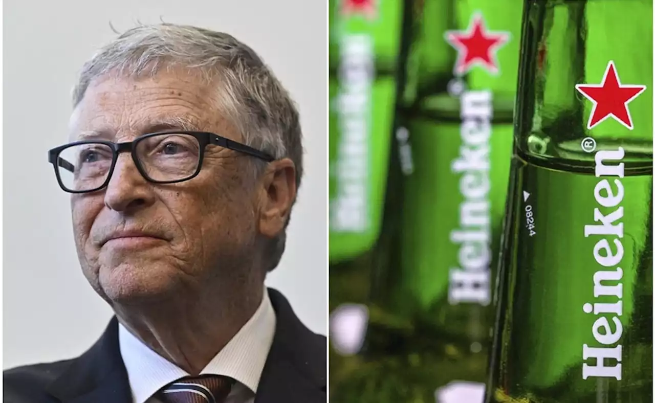 Bill Gates se convierte en el cuarto accionista de Heineken Holding al comprar 3.8% de sus acciones