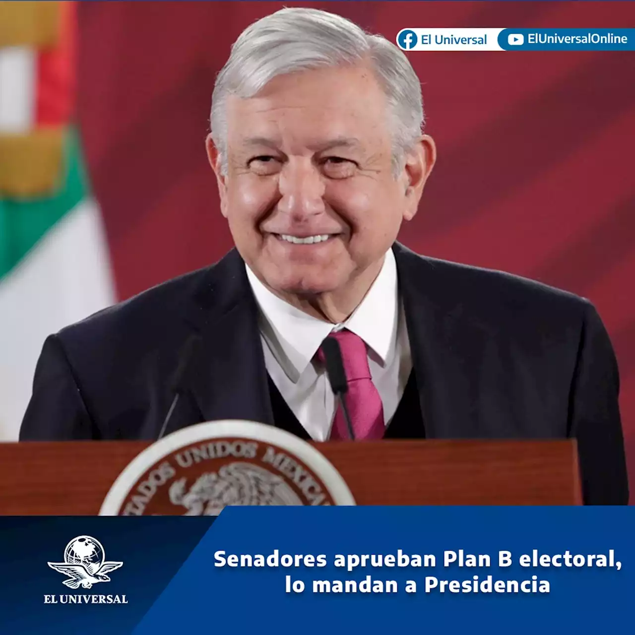 Senado aprueba Plan B electoral; pasa al Ejecutivo para su publicación