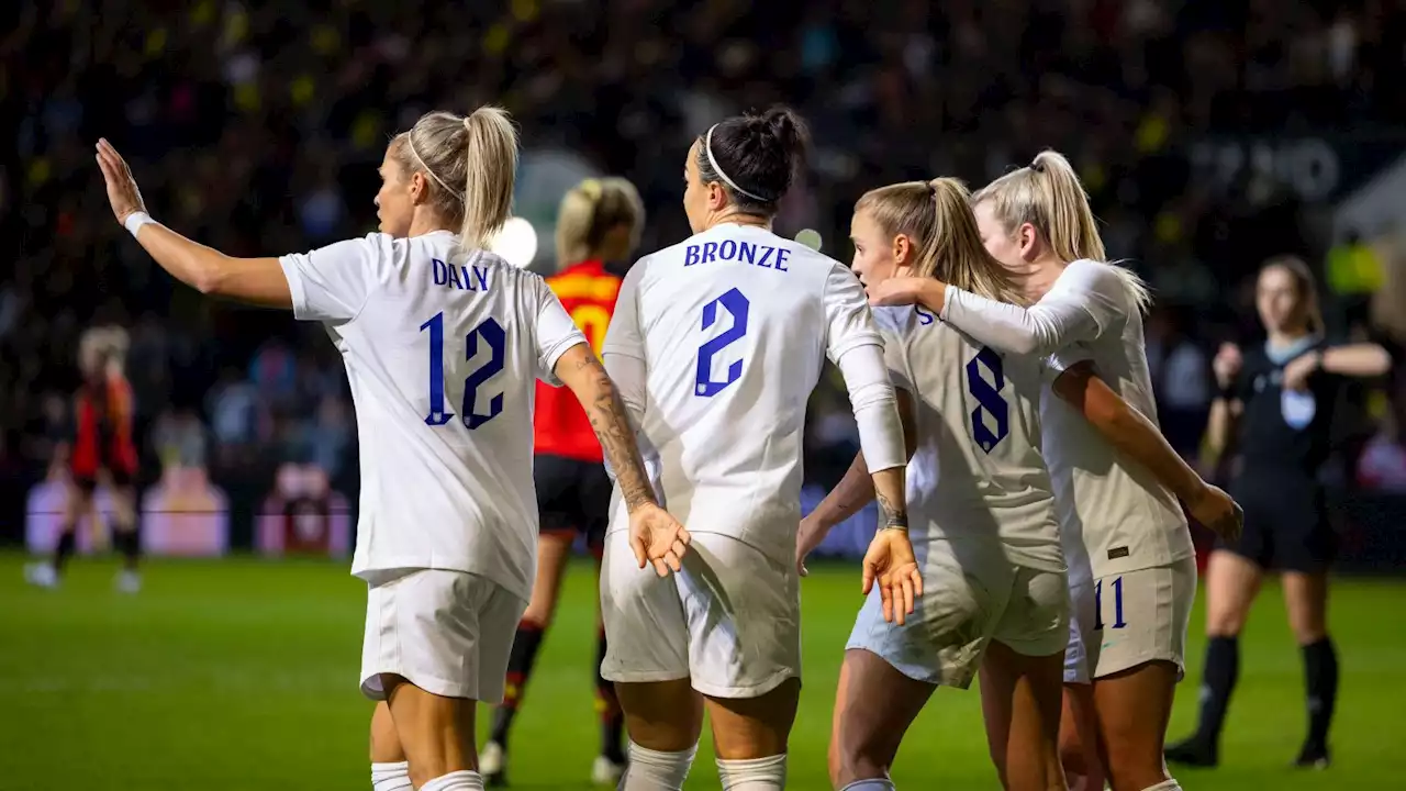 England 6-1 Belgium: Lionesses batter Belgians to retain Arnold Clark Cup - Football365