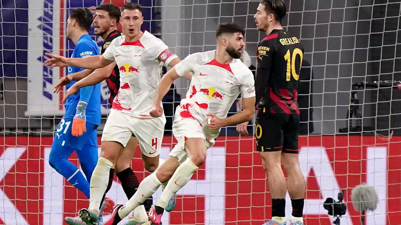 Leipzig 1-1 Man City: Champions League favourites held thanks to towering Gvardiol header