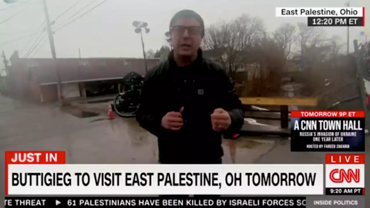 CNN labels East Palestine, Ohio ‘hardcore Trump country’ as it downplays anger towards Buttigieg’s response