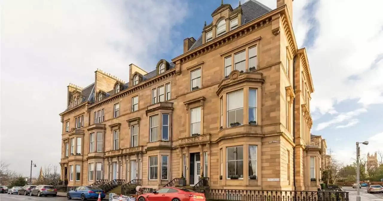 Stunning £1.1million apartment in Park area of Glasgow up for sale