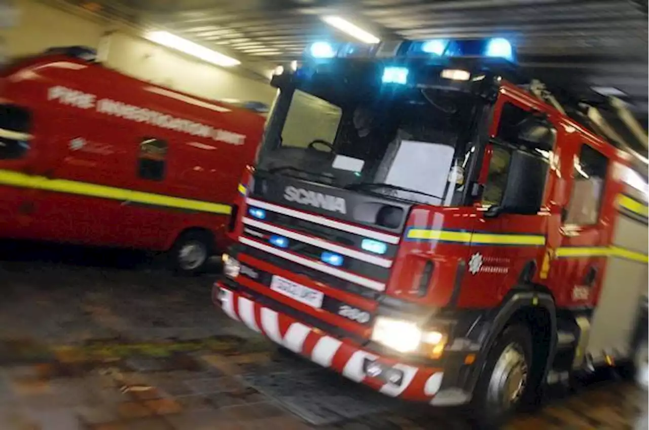 Fire crews race to the scene of blaze at former Glasgow nursery